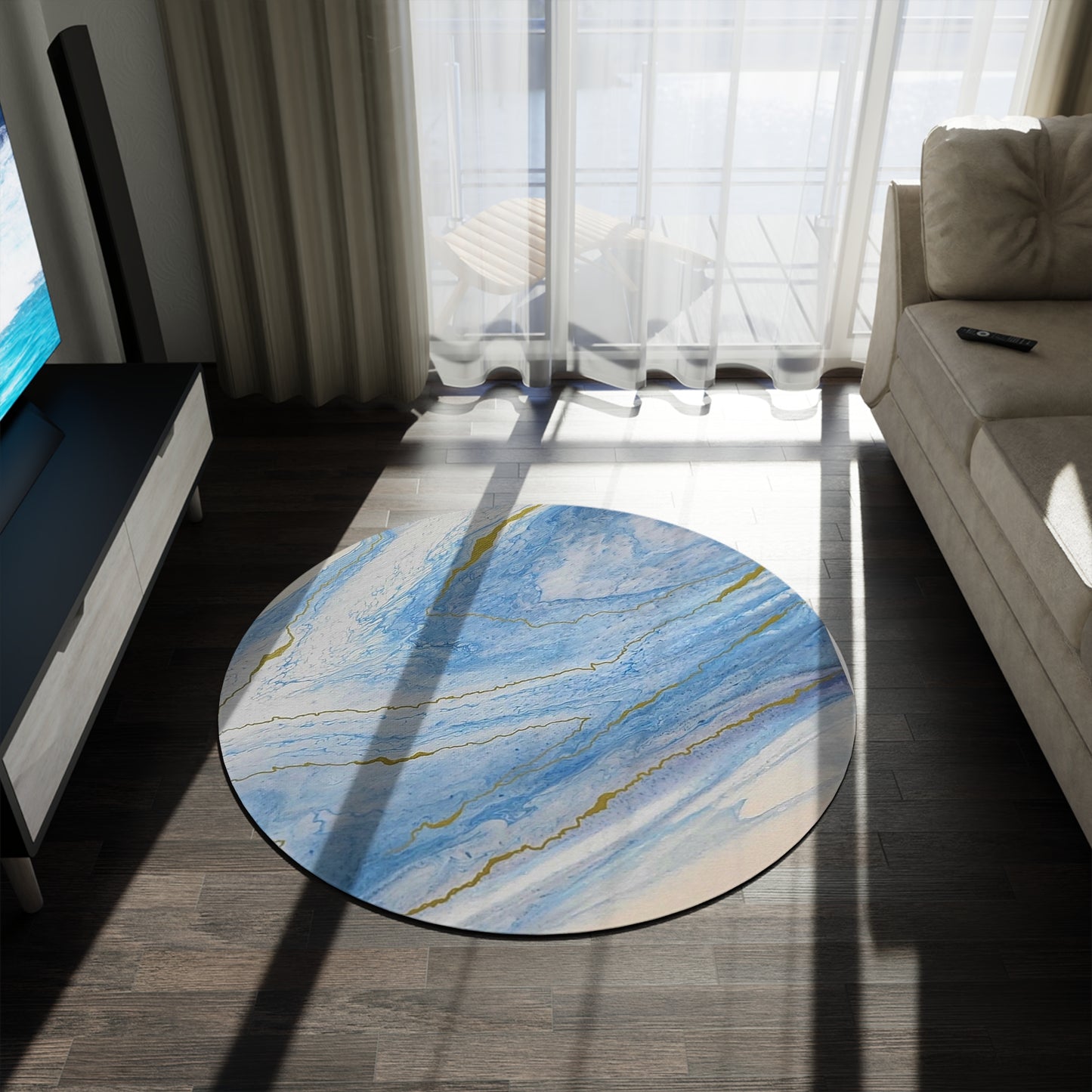 Round Rug - "Endeavor" Collection