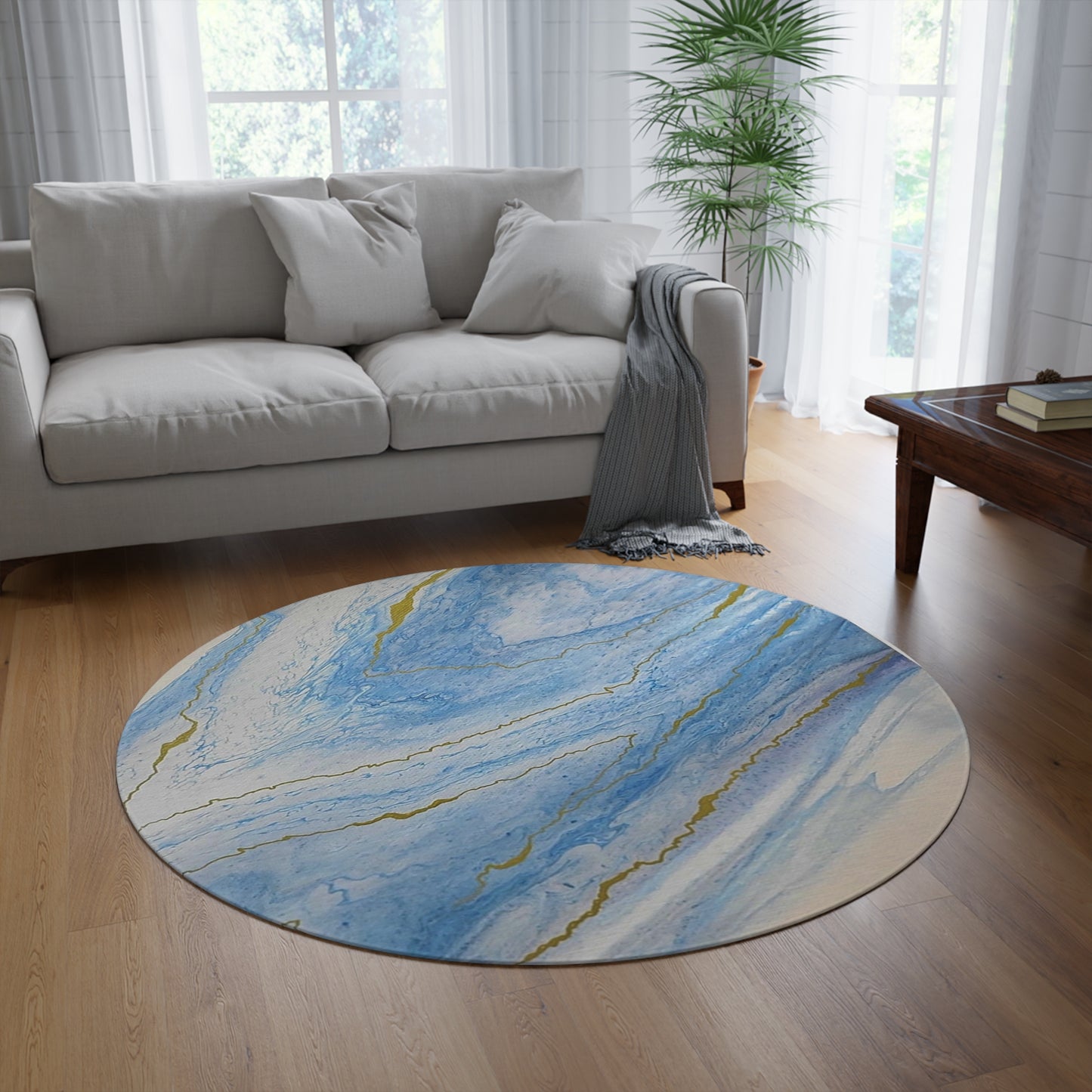 Round Rug - "Endeavor" Collection