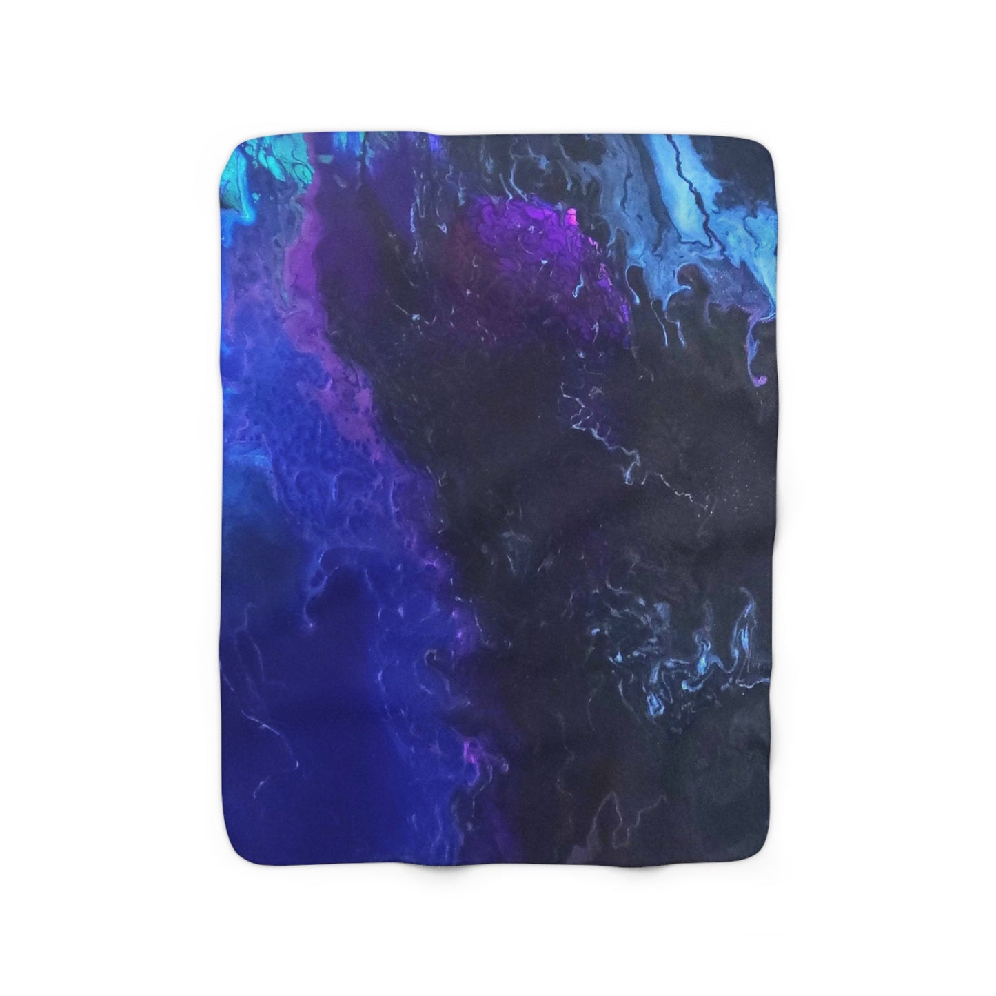 Sherpa Fleece Blanket - "In Deep" Collection