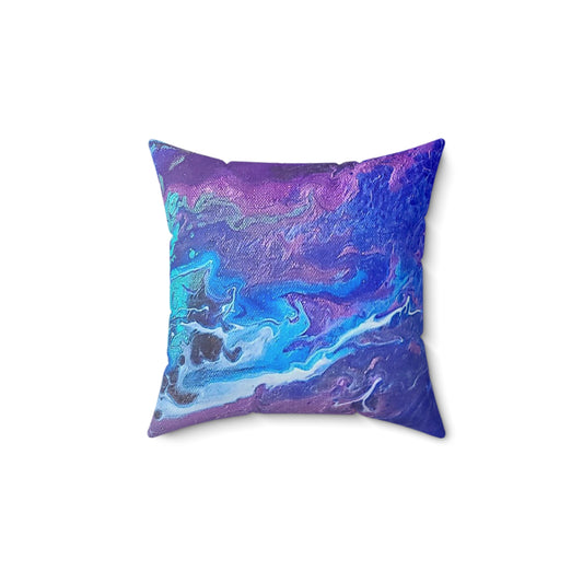 Spun Polyester Square Pillow - "In Deep" Collectoin